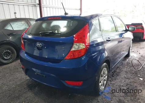 2017 Hyundai Accent Se from USA, damaged, VIN KMHCT5AE9HU341960